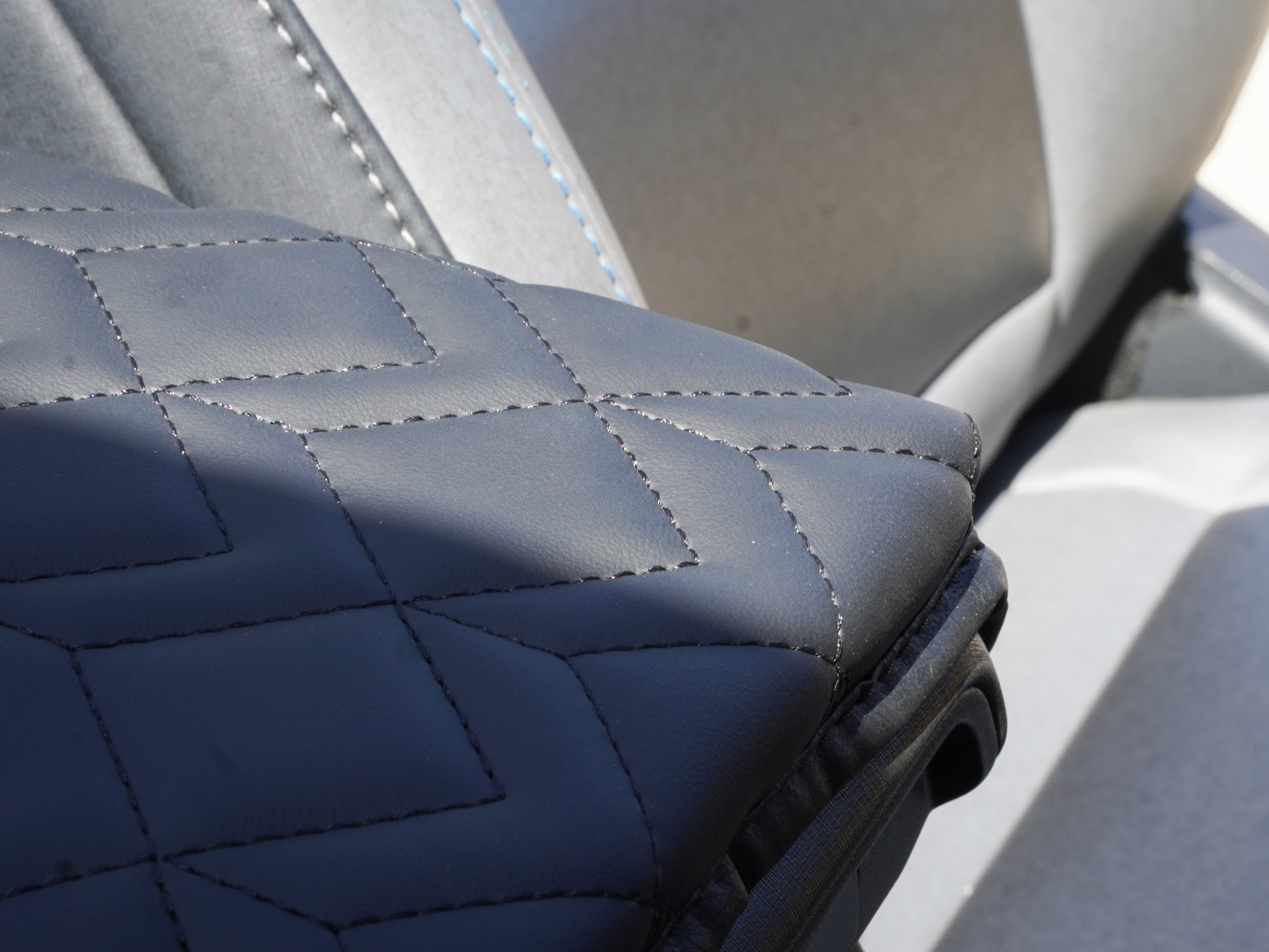 Ford Bronco Armrest Cover - EcoLeather - Arrow Pattern